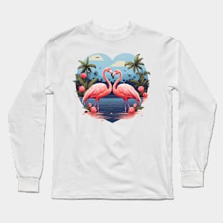 flamingo Long Sleeve T-Shirt